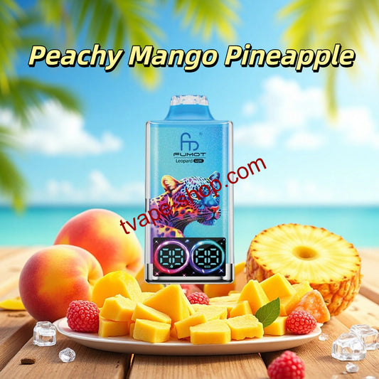 Peachy Mango Pineapple RandM Tornado 40000