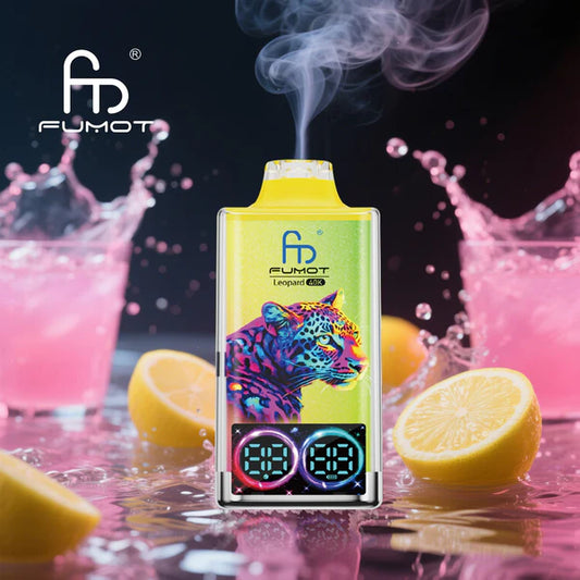 Fumot Leopard 40000 – Pink Lemonade
