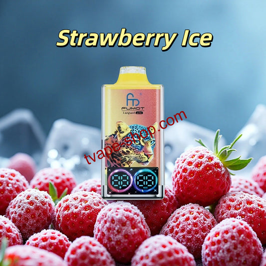 Strawberry Ice RandM Tornado 40000 Vape
