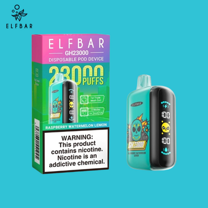 Elf Bar GH23000 Raspberry Watermelon Lemon