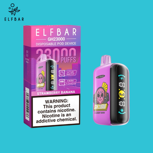 ELF BAR 23000 Puffs Strawberry Banana