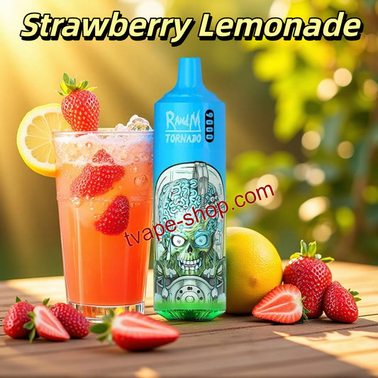 Strawberry Lemonade RandM Tornado 9000
