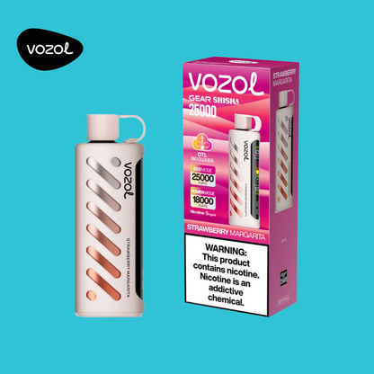 Vozol Gear Shisha 25K Puffs Strawberry Margarita