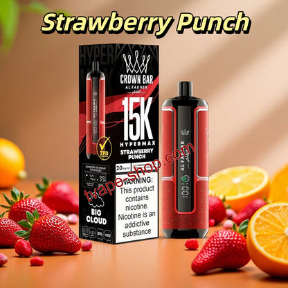 Strawberry Punch Al Fakher Crown Bar 15000