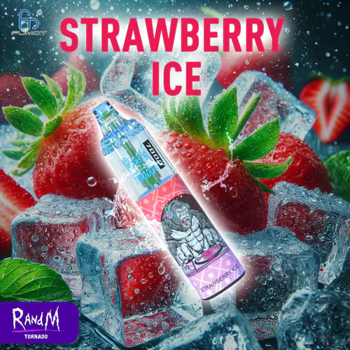 RandM Tornado 7000 – Strawberry Ice