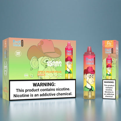 RandM Tornado 15000 Puffs Apple Peach Pear