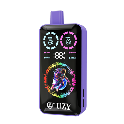 Doppelter Geschmack UZY Tornado 30000 Puffs Disposable Vape