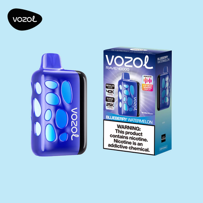 Vozol Rave 40K Puffs Blueberry Watermelon