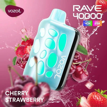 Vozol Vape Rave 40000 Züge Cherry Strawberry