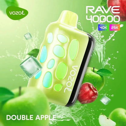 Vozol Rave 40000 Puffs Double Apple