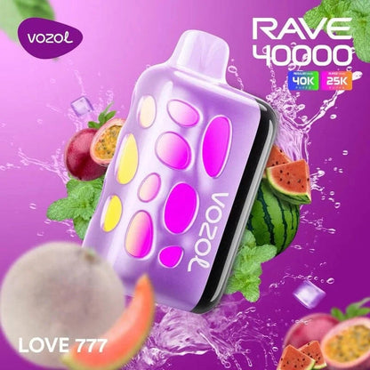 Vozol Rave 40000 Puffs Love 777