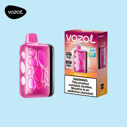 Peach Ice Vozol Rave 40000