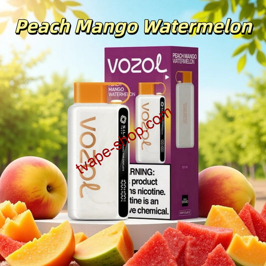Peach Mango Watermelon Vozol 12000 Vape