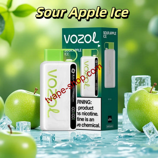 Sour Apple Ice Vozol Star 12000