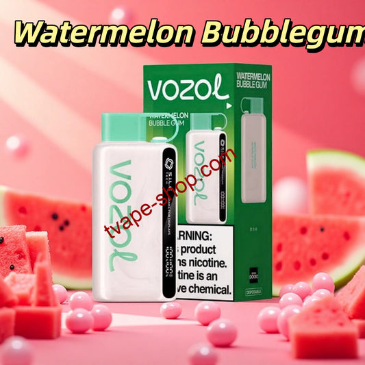 Watermelon Bubblegum Vozol Star 12000