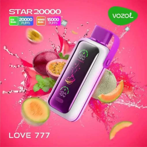 Vozol Star 20000 | Love 777 ❤️🍒🍓