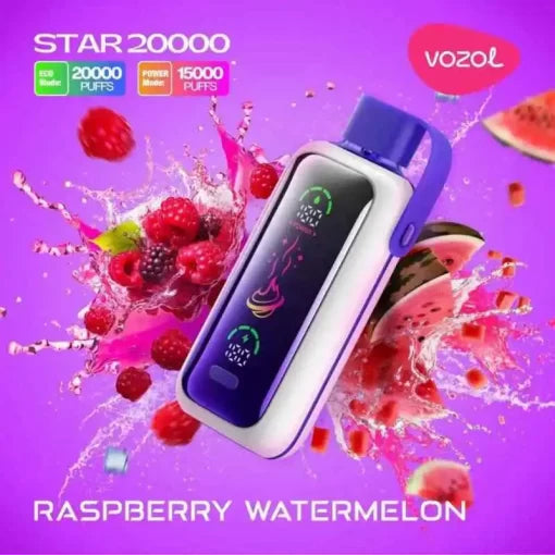 Vozol Vape Star 20000 Raspberry Watermelon
