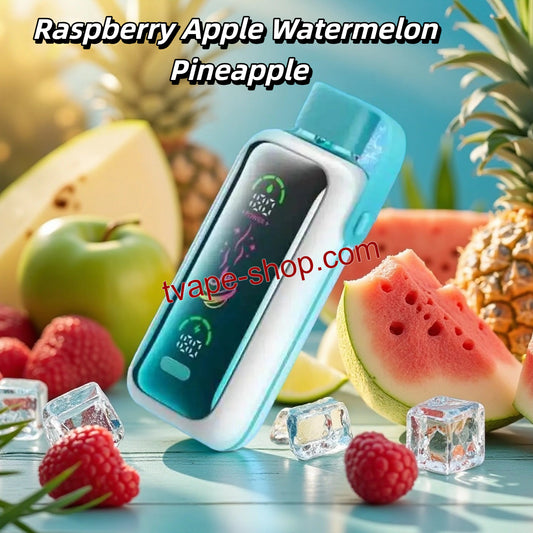 Raspberry Apple Watermelon Pineapple Vozol Star 20000 