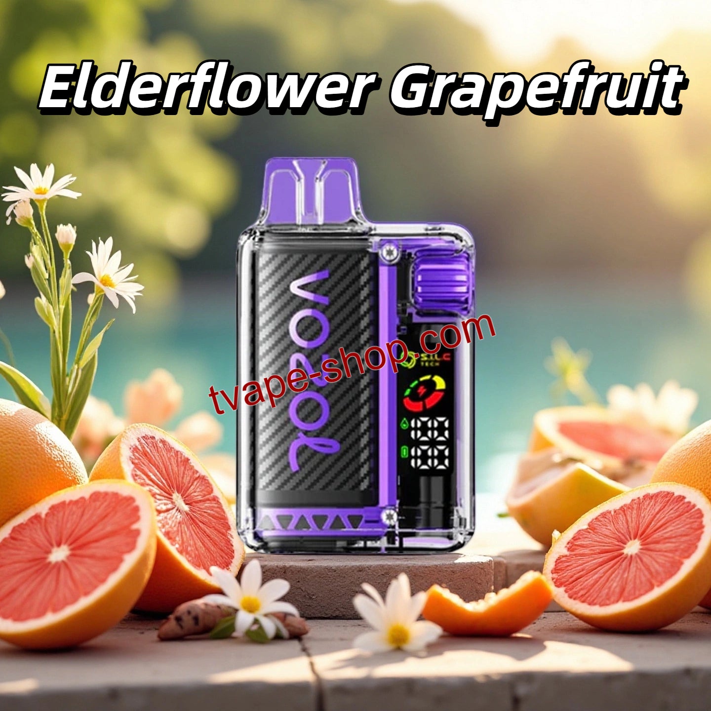 Elderflower Grapefruit Vozol Vista 20000