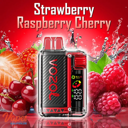 Vozol Vista 20000 Strawberry Raspberry Cherry