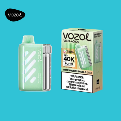 40000 Puffs Watermelon Bubble Gum Vozol Vista Vape