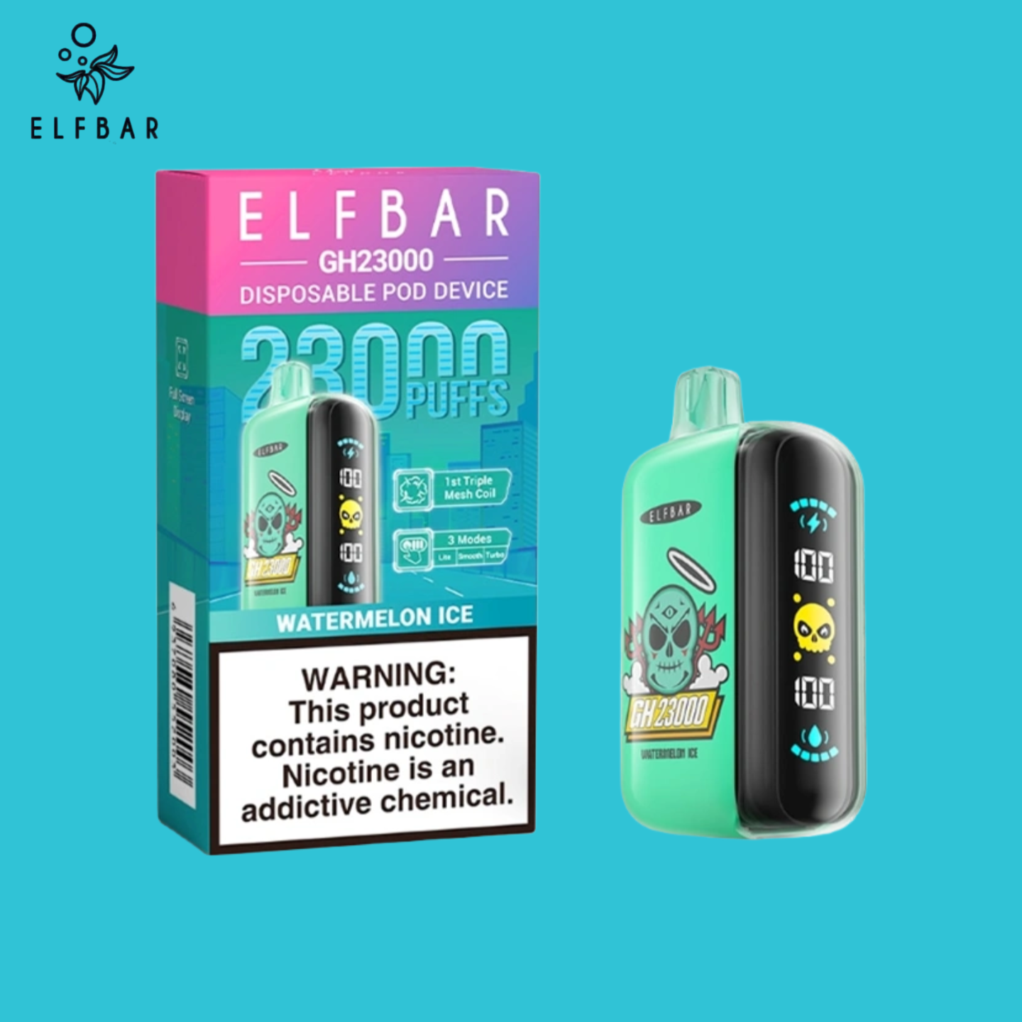 ELF BAR GH23000 Watermelon Ice