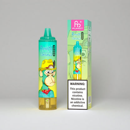 15000 Puffs Watermelon Ice RandM Tornado Vape