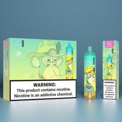 15000 Puffs Watermelon Ice RandM Tornado Vape
