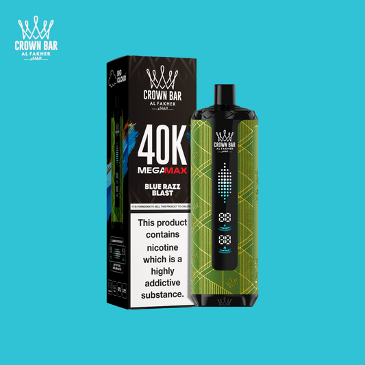 Al Fakher Mega Max 40000 Züge Blue Razz Blast