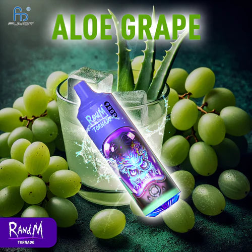 RandM Tornado Vape 9000 Puffs Aloe Grape