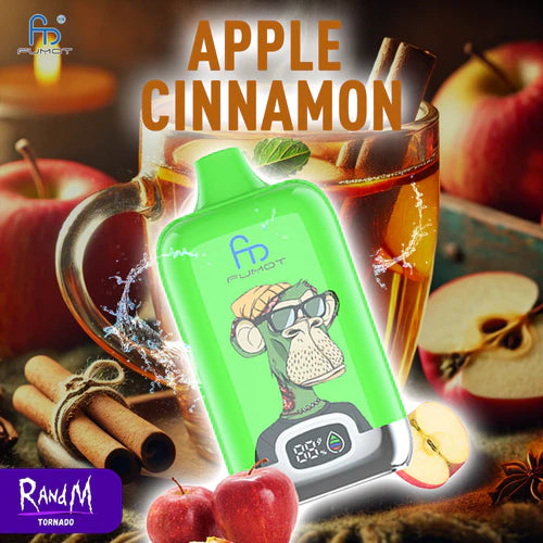 RandM Vape Digital Box 12000 Züge Apple Cinnamon