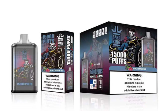 Bang King Vape 15000 Puffs Black Dragon Ice