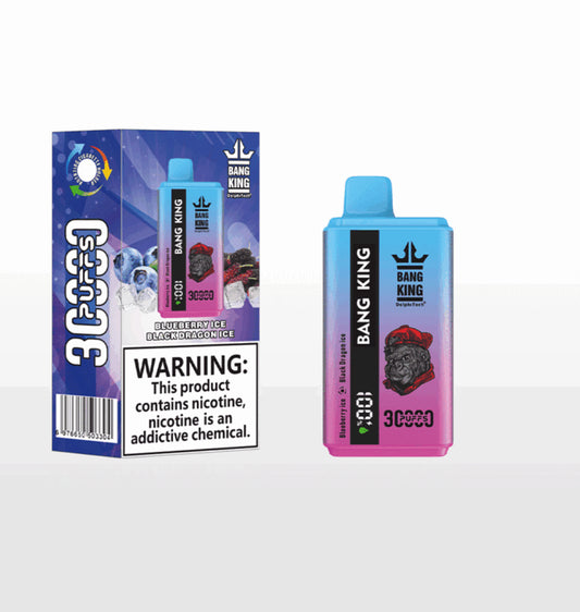 Bang King 30000 Einweg-E-Zigarette Blueberry Ice & Black Dragon Ice