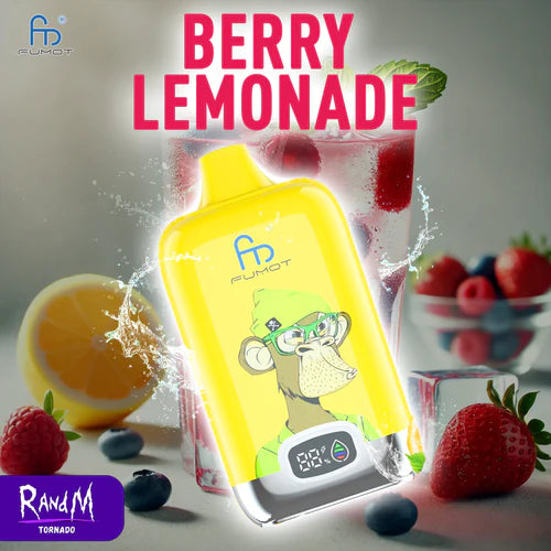RandM Berry Lemonade Tornado 12000 Puffs