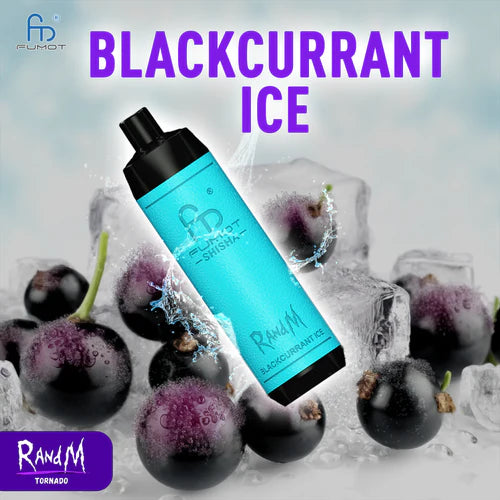 RandM 10000 Shisha Vape Blackcurrant Ice