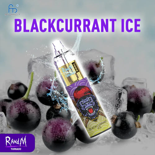 RandM Tornado 7000 Vape Blackcurrant Ice