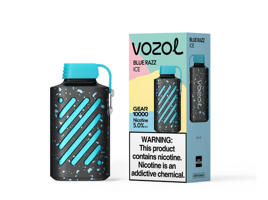 Vozol Gear 10000 Puffs Blue Razz Ice