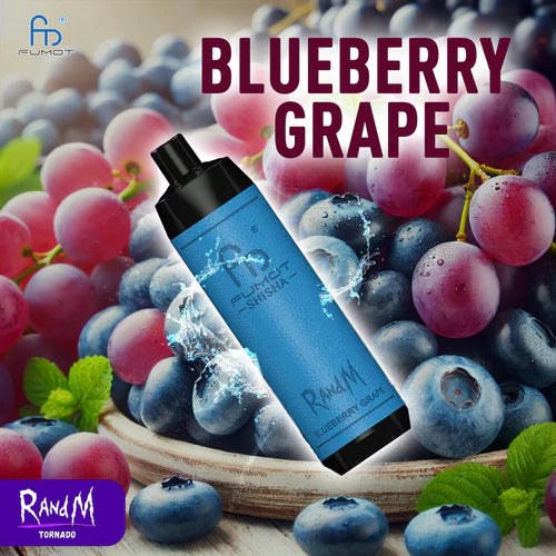 RandM Shisha 10K Vape Blueberry Grape