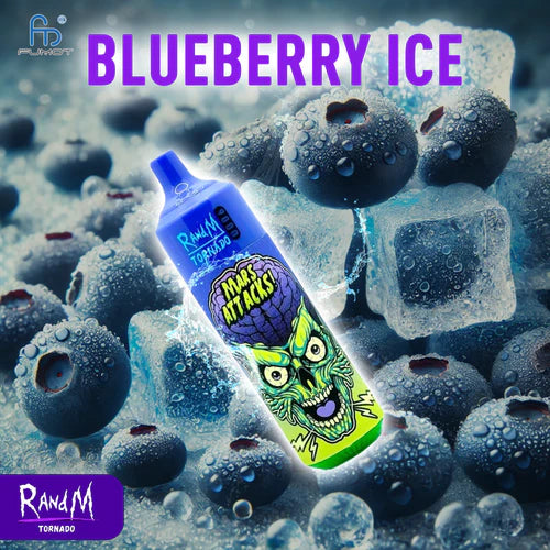 Tornado 9000 RandM Vape Blueberry Ice