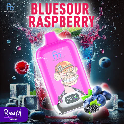 RandM Tornado 12000 Puffs Bluesour Raspberry