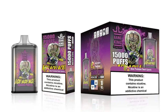 Kiwi Passion Fruit Guava Bang King 15 Puffs