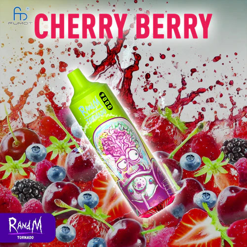 RandM Tornado 9000 Vape Cherry Berry