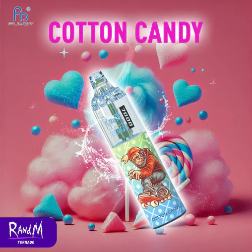RandM Tornado 7000 Vape Cotton Candy