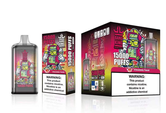 BANG KING 15000 Puffs Strawberry Yogurt