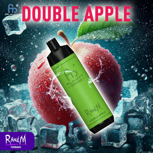 Double Apple RandM 10000 Shisha DTL Vape