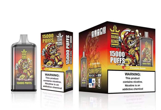 Einweg-E-Zigarette BANG KING 15000 Vape Strawberry Banana