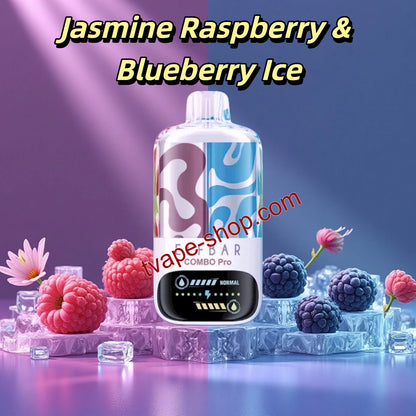 Jasmine Raspberry & Blueberry Elfbar Combo Pro 30K