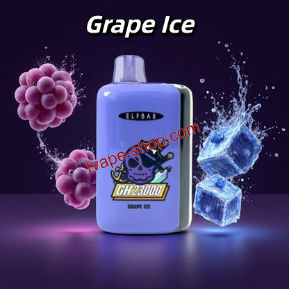 grape ice Elf Bar GH23000