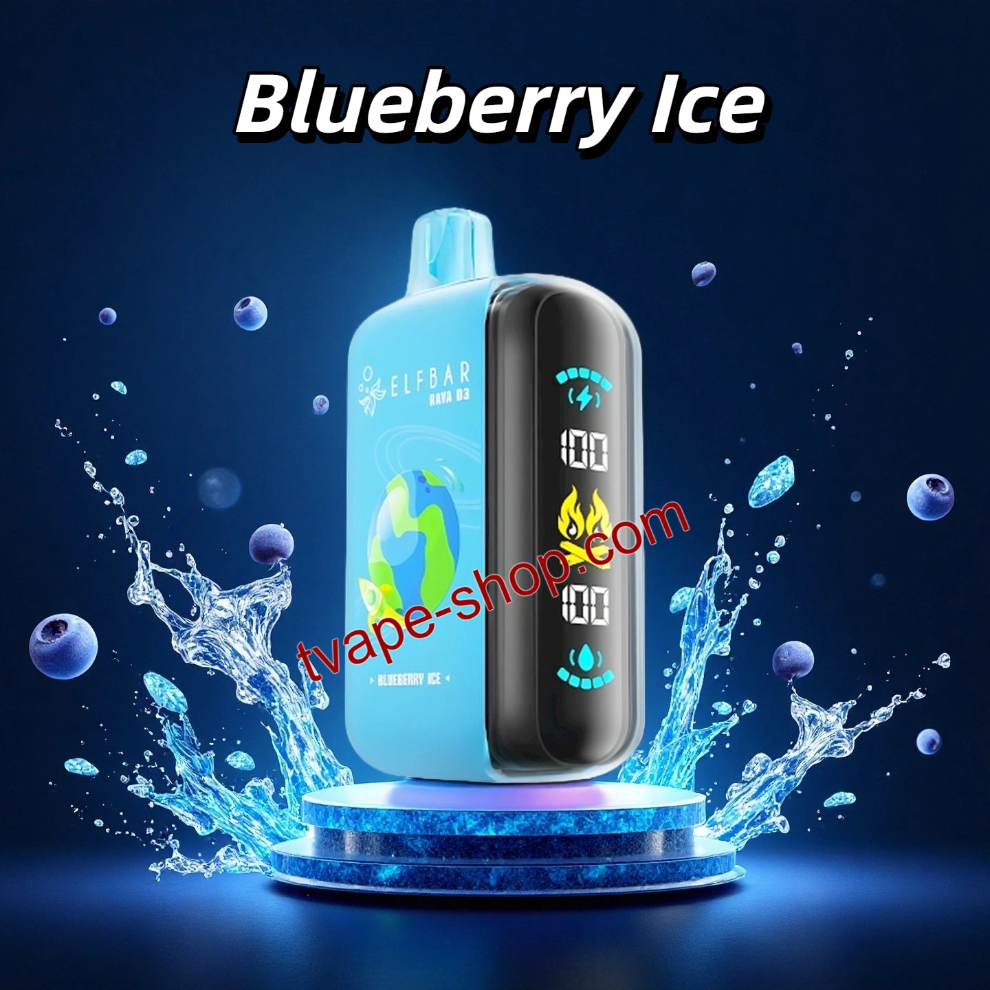 Elf Bar Raya D3 25000 Blueberry Ice
