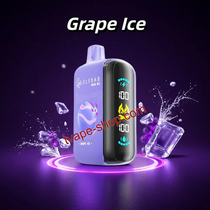 Grape Ice Elf Bar Raya D3 25000 